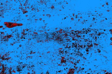 Çizik ve çatlaklarla metal doku