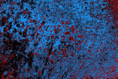 Çizik ve çatlaklarla metal doku