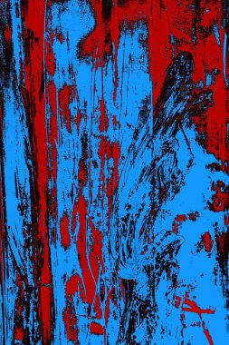 Çizik ve çatlaklarla metal doku