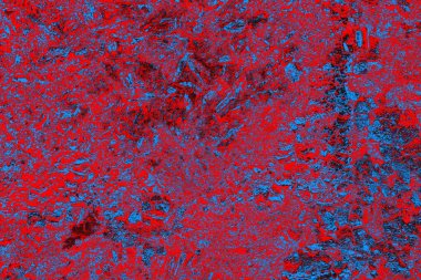 Kırmızı ve mavi renkli grunge duvar dokusu arkaplanı