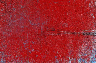 Çizik ve çatlaklarla metal doku