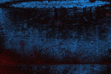 Koyu renkli ses, çatlak ve arkaplanı su sıçratan grunge duvar dokusu