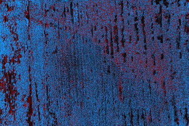 Çizik ve çatlaklarla metal doku