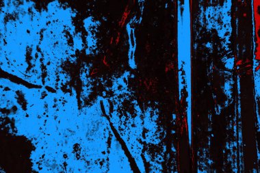 Çizik ve çatlaklarla metal doku