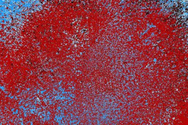 Duvar dokusu arkaplanı eski boyayla soyulmuş 