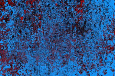 Çizik ve çatlaklarla metal doku