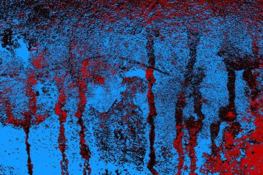 Çizik ve çatlaklarla metal doku