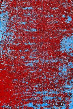 Duvar dokusu arkaplanı eski boyayla soyulmuş 