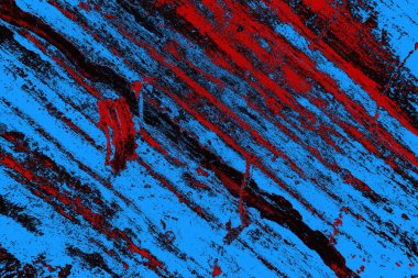 Çizik ve çatlaklarla metal doku