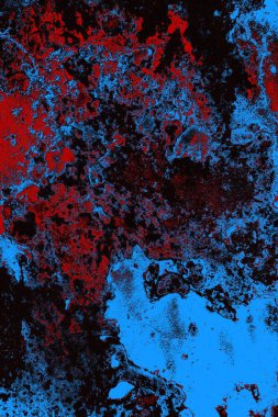 Çizik ve çatlaklarla metal doku