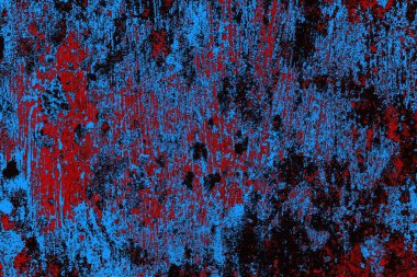 Çizik ve çatlaklarla metal doku