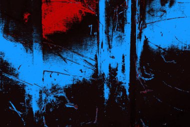 Çizik ve çatlaklarla metal doku