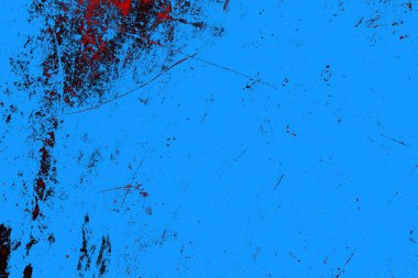 Çizik ve çatlaklarla metal doku