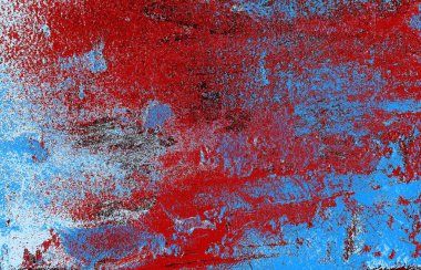 Çizik ve çatlaklarla metal doku