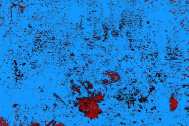 Çizik ve çatlaklarla metal doku