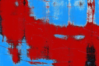 Çizik ve çatlaklarla metal doku