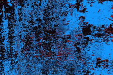 Çizik ve çatlaklarla metal doku