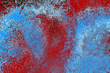 Duvar dokusu arkaplanı eski boyayla soyulmuş 