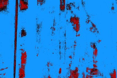 Çizik ve çatlaklarla metal doku