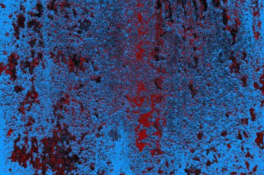 Çizik ve çatlaklarla metal doku