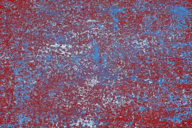 Çizik ve çatlaklarla metal doku