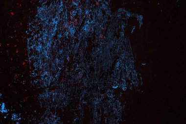 Çizik ve çatlaklarla metal doku