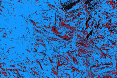 Çizik ve çatlaklarla metal doku