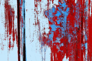 Çizik ve çatlaklarla metal doku