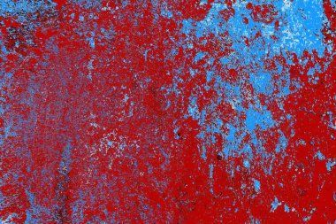 kırmızı, mavi ve siyah grunge duvar dokusu arkaplanı