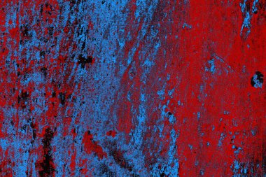 Çizik ve çatlaklarla metal doku