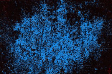 Koyu renkli ses, çatlak ve arkaplanı su sıçratan grunge duvar dokusu