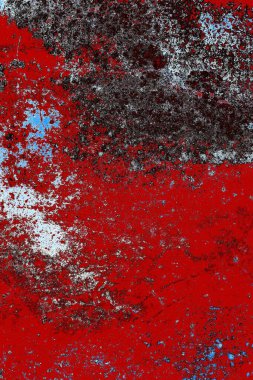 Duvar dokusu arkaplanı eski boyayla soyulmuş 