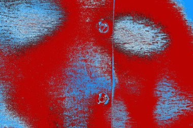 Çizik ve çatlaklarla metal doku