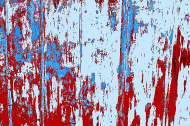 Çizik ve çatlaklarla metal doku