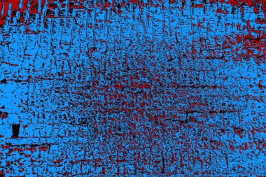 Çizik ve çatlaklarla metal doku