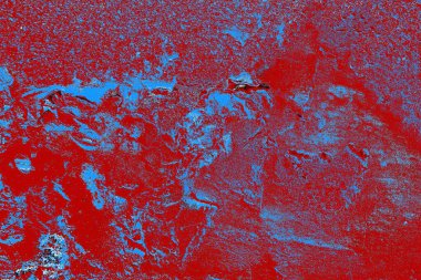 kırmızı, mavi ve siyah grunge duvar dokusu arkaplanı