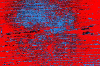 Kırmızı ve mavi renkli grunge duvar dokusu arkaplanı