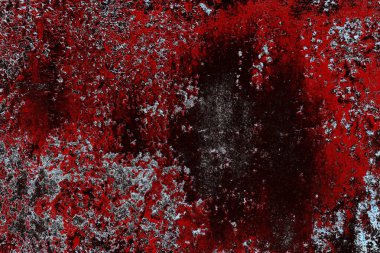 Duvar dokusu arkaplanı eski boyayla soyulmuş 