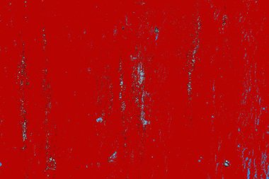 Kırık tarih arkaplanı olan kırmızı, mavi ve siyah grunge duvar