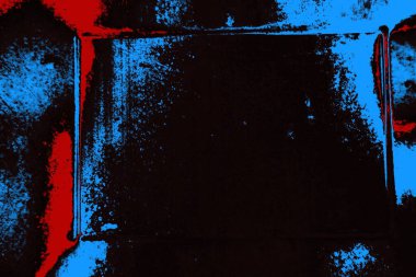 Çizik ve çatlaklarla metal doku