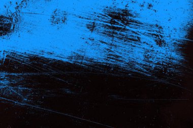 Kırık tarih arkaplanı olan kırmızı, mavi ve siyah grunge duvar