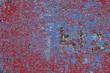 Çizik ve çatlaklarla metal doku