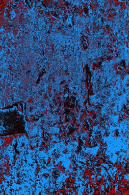 Çizik ve çatlaklarla metal doku