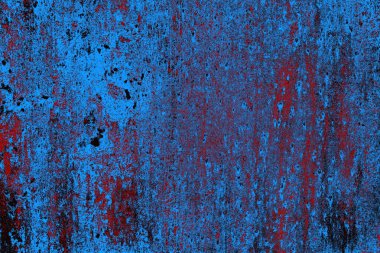 Çizik ve çatlaklarla metal doku