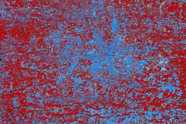 Çizik ve çatlaklarla metal doku