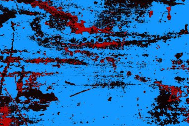 Çizik ve çatlaklarla metal doku