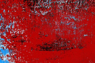 Duvar dokusu arkaplanı eski boyayla soyulmuş 