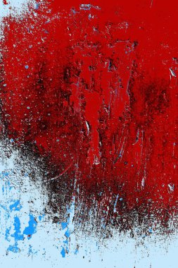 Çizik ve çatlaklarla metal doku