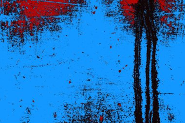 Çizik ve çatlaklarla metal doku