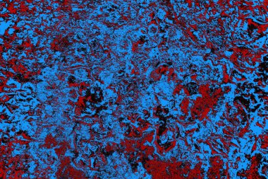 Çizik ve çatlaklarla metal doku